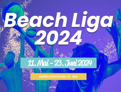 Beachliga 2024 – für 2er Teams – Damen/Heren/Mixed